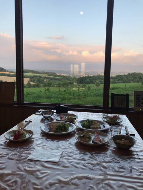 大地の宿　夕食