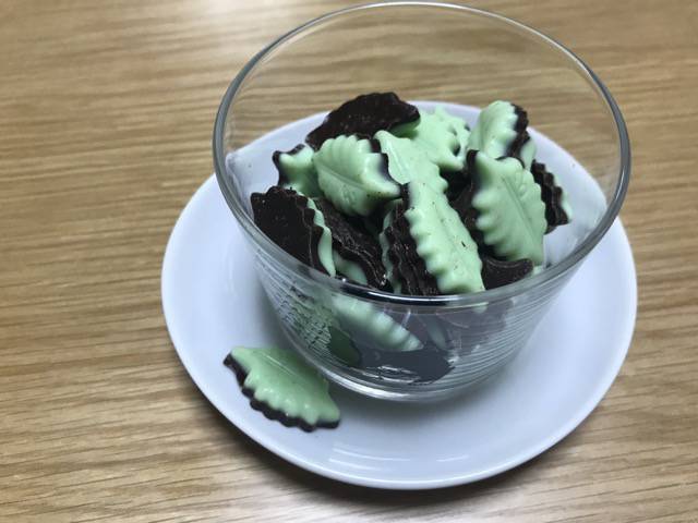 ショコラティエエリカのミントチョコレート