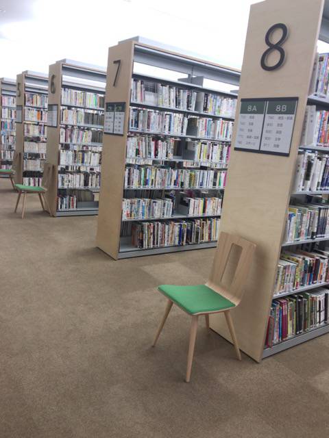 大崎図書館の館内の様子