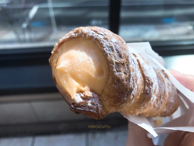 季節限定のクリームホーン