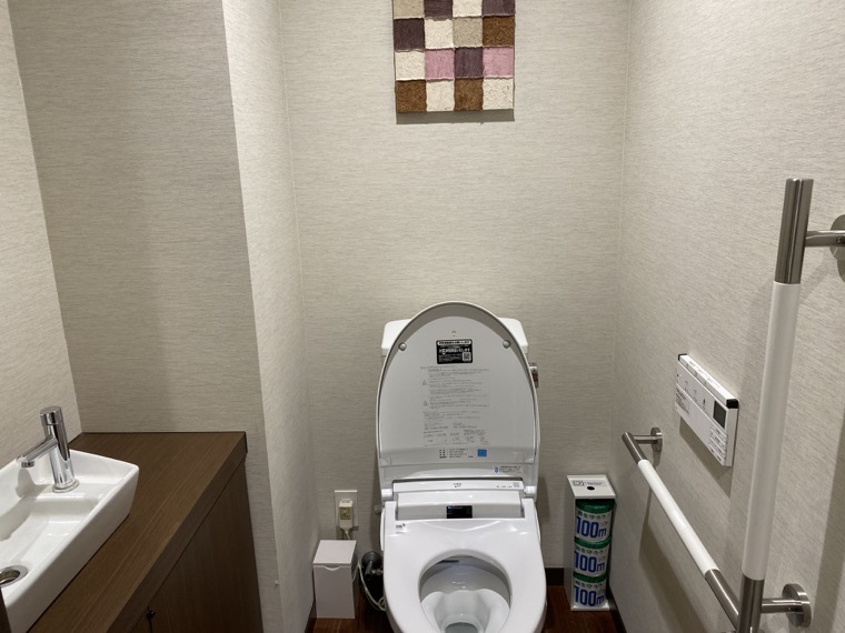 トスラブ館山のトイレバリアフリー