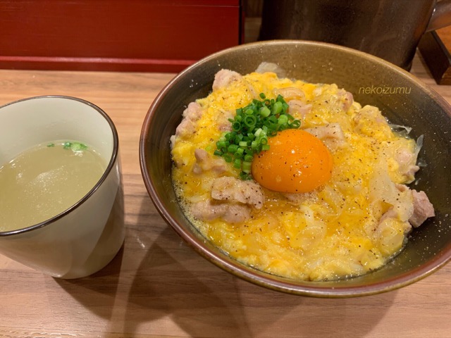 ○勝の塩親子丼