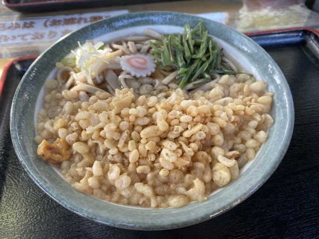 高尾山山頂でお蕎麦